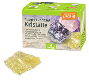 Mini-Ausgrabungsset Kristall