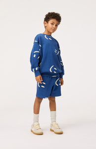 Sweatshirt Monti Big Smiles Blue