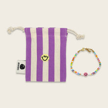 Laden Sie das Bild in den Galerie-Viewer, Perlenarmband Smile bunt