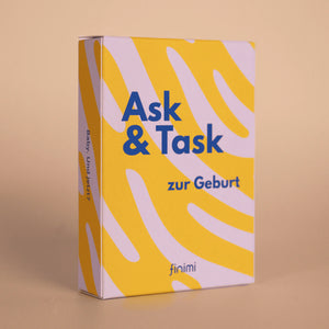 Ask & Task Kartenset zur Geburt