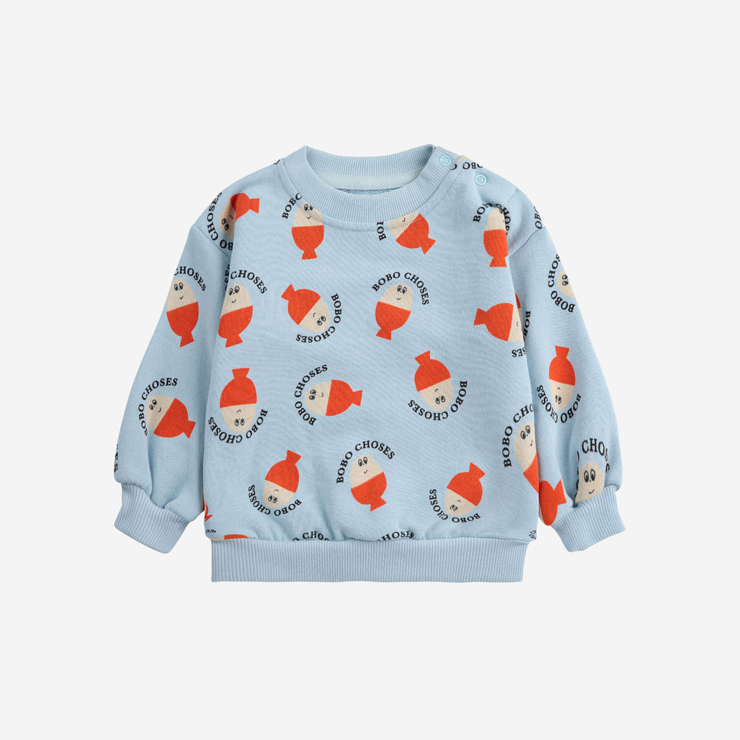 Baby Morning Egg all over Sweatshirt