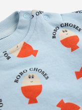 Laden Sie das Bild in den Galerie-Viewer, Baby Morning Egg all over Sweatshirt