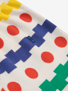 Baby Geometrical all over Waffle Hose