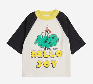 Hello Joy ranglan sleeves T-shirt