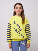 Laden Sie das Bild in den Galerie-Viewer, Diagonal Bobo Choses Sweatshirt