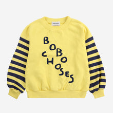 Laden Sie das Bild in den Galerie-Viewer, Diagonal Bobo Choses Sweatshirt