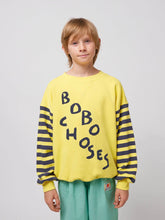 Laden Sie das Bild in den Galerie-Viewer, Diagonal Bobo Choses Sweatshirt