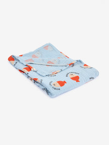 Garden Morning Egg all over Muslin & Bandana Set