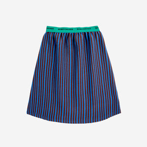 Bobo Choses stripes gerippter Rock