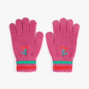 Cherry Knitted Handschuhe