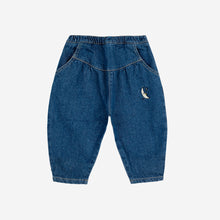 Laden Sie das Bild in den Galerie-Viewer, Baby Beneath The Moon Denim Baggy Hose