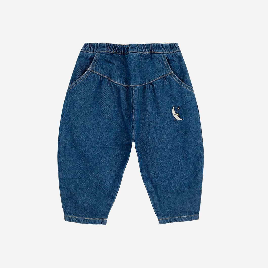 Baby Beneath The Moon Denim Baggy Hose