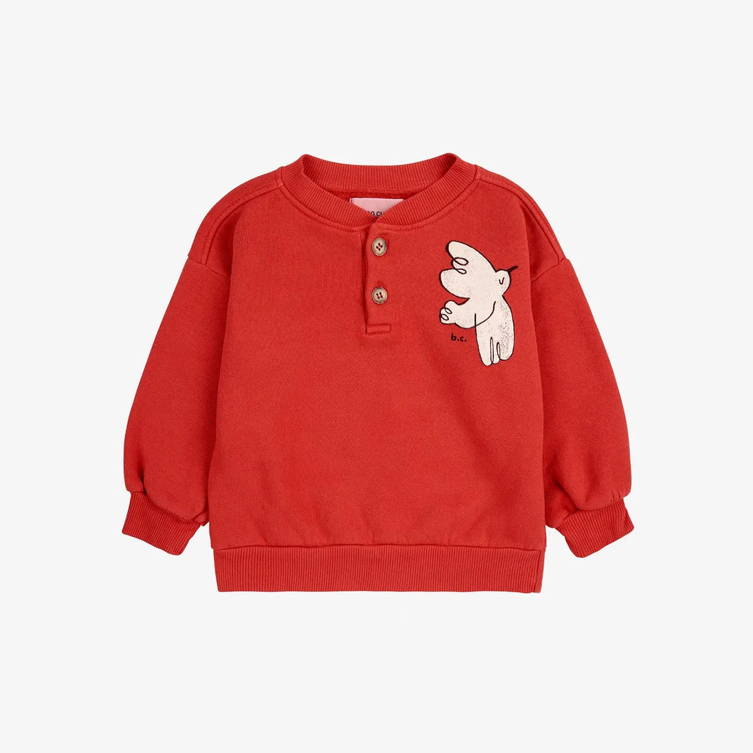 Baby Freedom Bird buttoned Sweatshirt