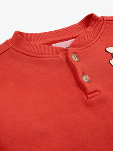 Baby Freedom Bird buttoned Sweatshirt