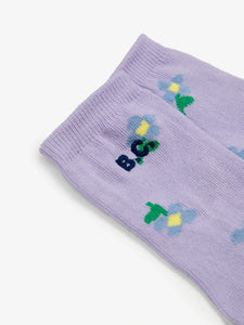 Baby Socken Pansy Flower