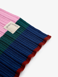 Multi stripes knitted Schal