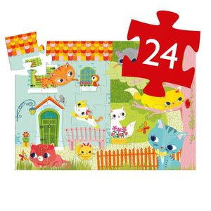 Puzzle Katze 24-teilig