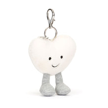 Laden Sie das Bild in den Galerie-Viewer, Amuseables Cream Heart Bag Charm