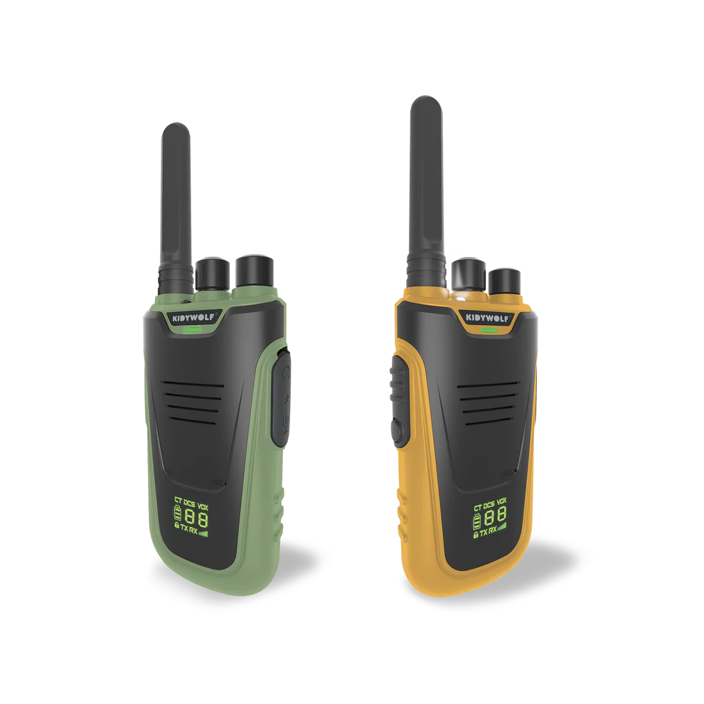 Kidytalk Walkie Talkie Set grün/orange