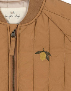 Juno Bomberjacke Tobacco Brown