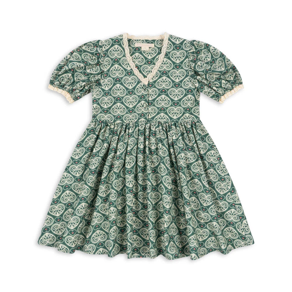 Coeur Kleid Lacy Green