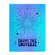 Laden Sie das Bild in den Galerie-Viewer, Liniertes Notizbuch Large B5 &quot;Trust the Universe&quot;