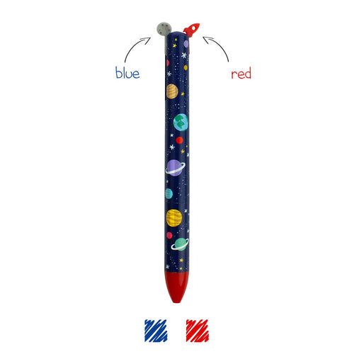 Zweifarbiger Kugelschreiber Space