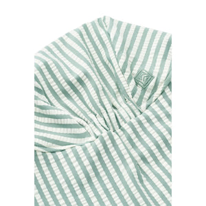 Cecilia Seersucker Badehut Stripe Peppermint