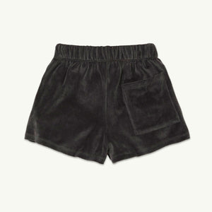 Track Short Velvet Iron