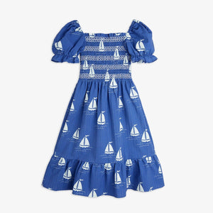 Sailing Boats Woven Kleid