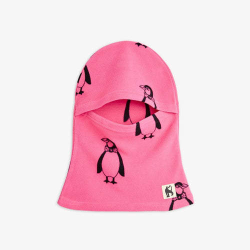 Penguin Fleece Balaclava Pink