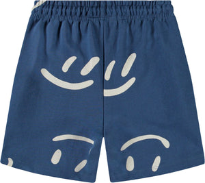 Short Amil Big Smiles Blue