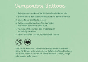 Tattoos "Links & Rechts lernen"