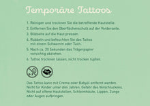 Laden Sie das Bild in den Galerie-Viewer, Tattoos &quot;Alphabet&quot;