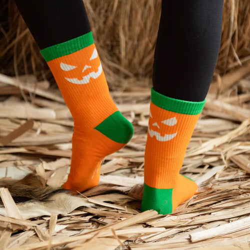 Pumpkin Glow-in-the-dark Socken