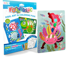 Laden Sie das Bild in den Galerie-Viewer, Foil-tastic Foil Art &amp; Coloring Set Tiere