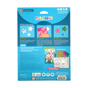 Foil-tastic Foil Art & Coloring Set Tiere