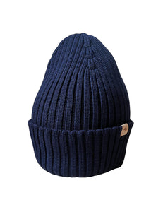 Beanie Tiefseeblau