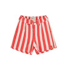 Laden Sie das Bild in den Galerie-Viewer, Shorts white &amp; red Stripes