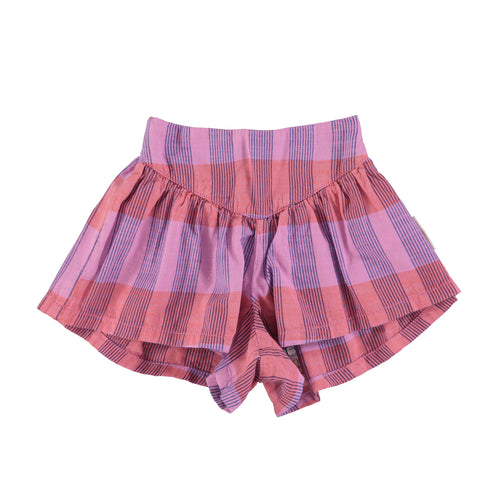 Shorts Lavender Checkered