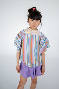 Drip Top Multi Stripe