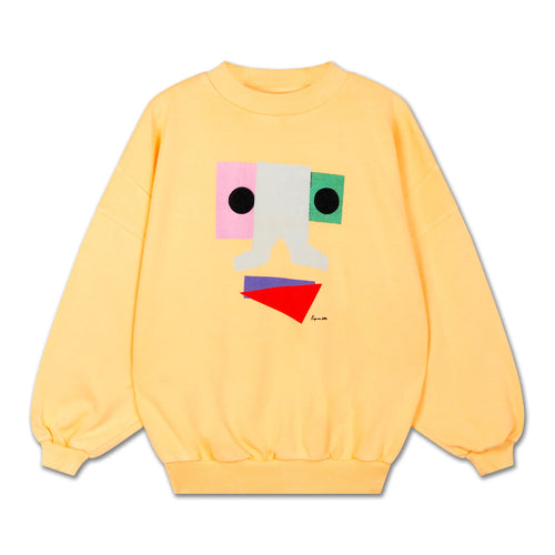 Crewneck Sweatshirt Apricot Orange