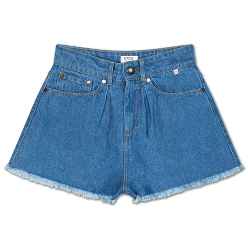 Short Medium Blue