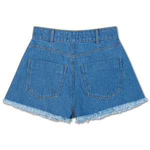 Short Medium Blue