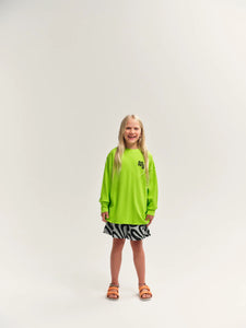 Waffle Longsleeve Lime Green