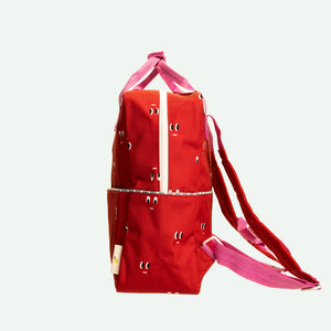 Rucksack Medium Better Together Eyes Basketball Red