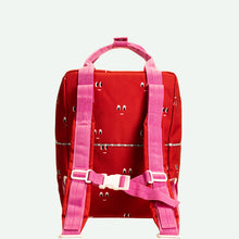 Laden Sie das Bild in den Galerie-Viewer, Rucksack Medium Better Together Eyes Basketball Red