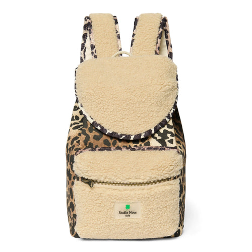 Teddy Leopard Mini Rucksack