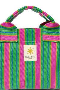 Sakura Beach Mini Handtasche Grün