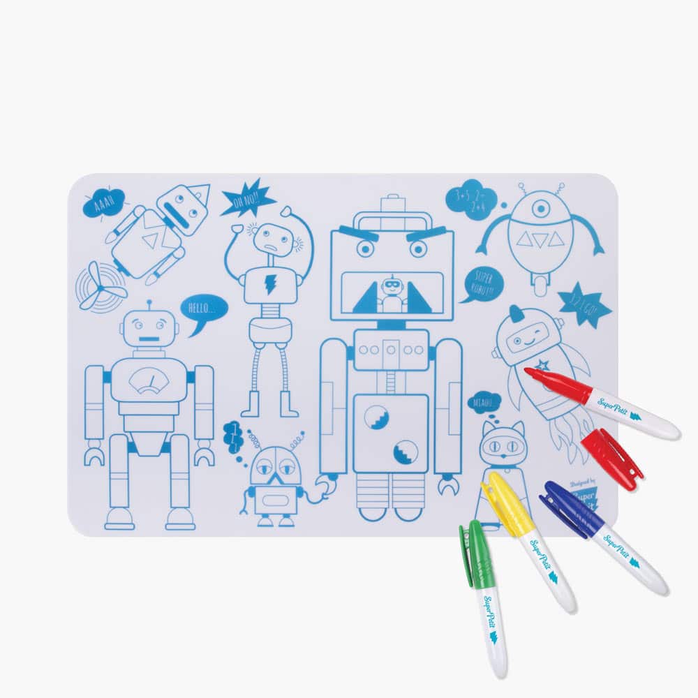 Mini Playmat Roboter